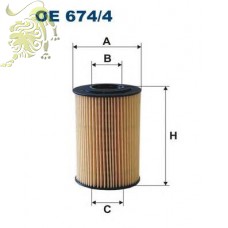 OE674/4 FILTRON Фильтр масляный HYUNDAI,KIA (B10509PR JC)